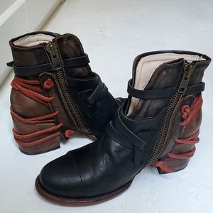 Freebird Crue booties, size 10, EUC